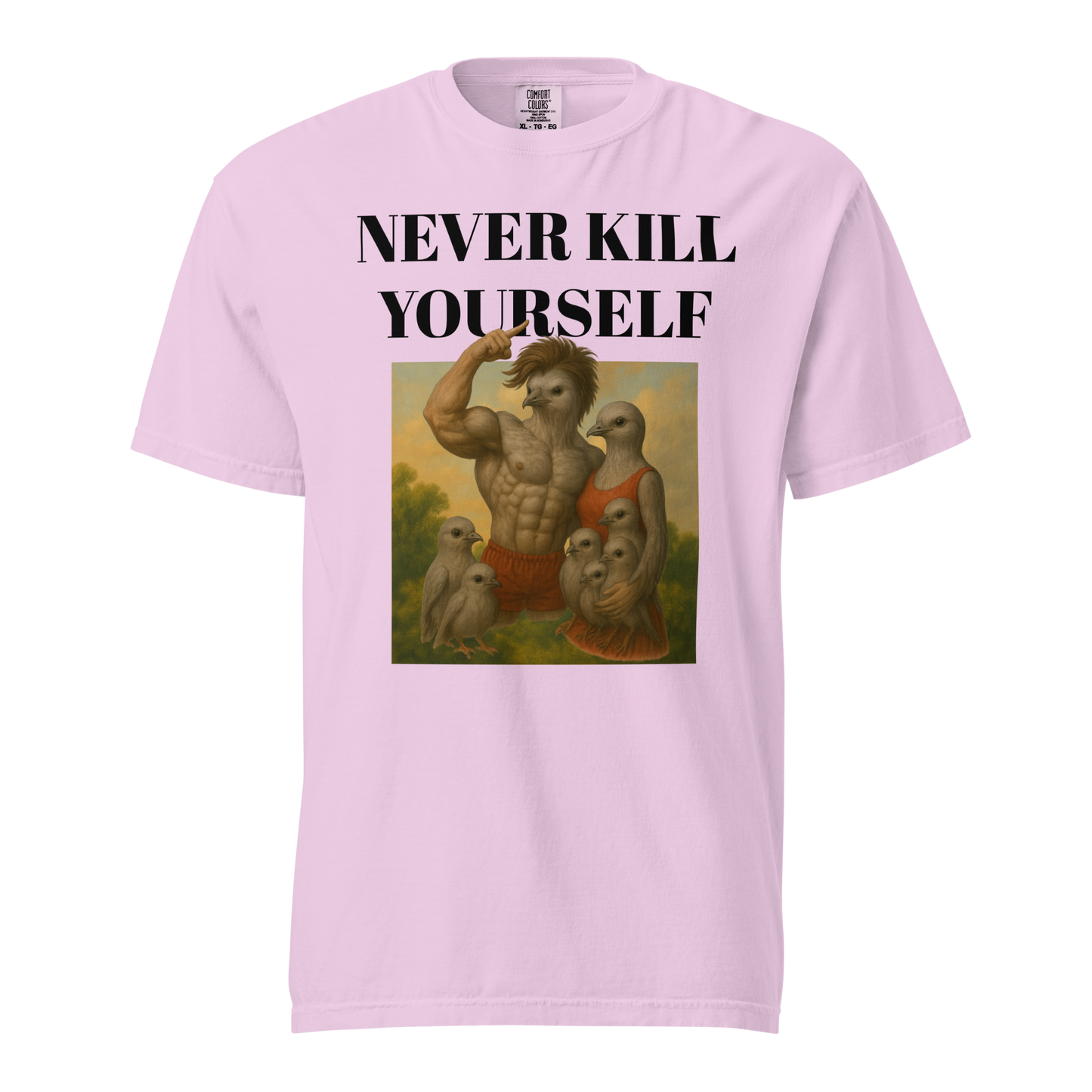 NEVER KILL YOURSELF ZYZZ PIDGEON