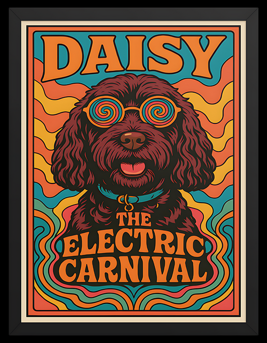 FRAMED CUSTOM PET ART