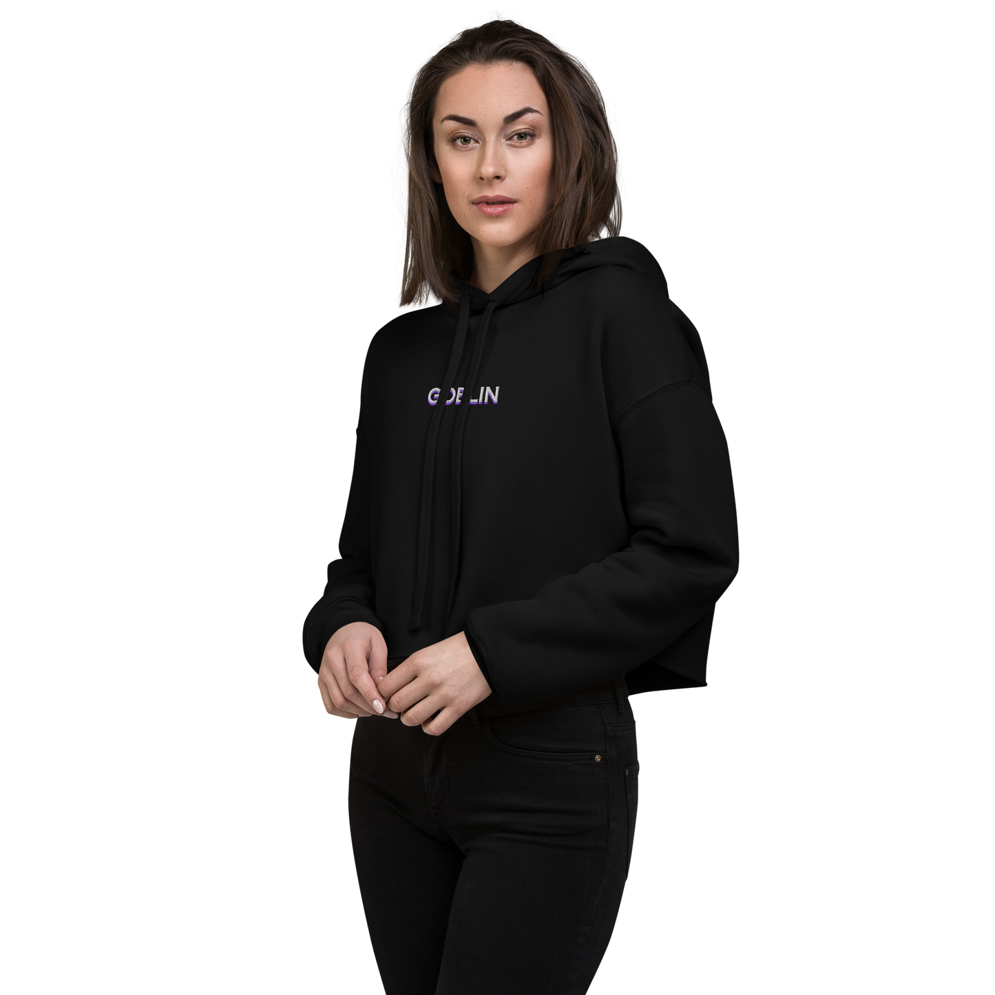 GOBLIN CROP HOODIE