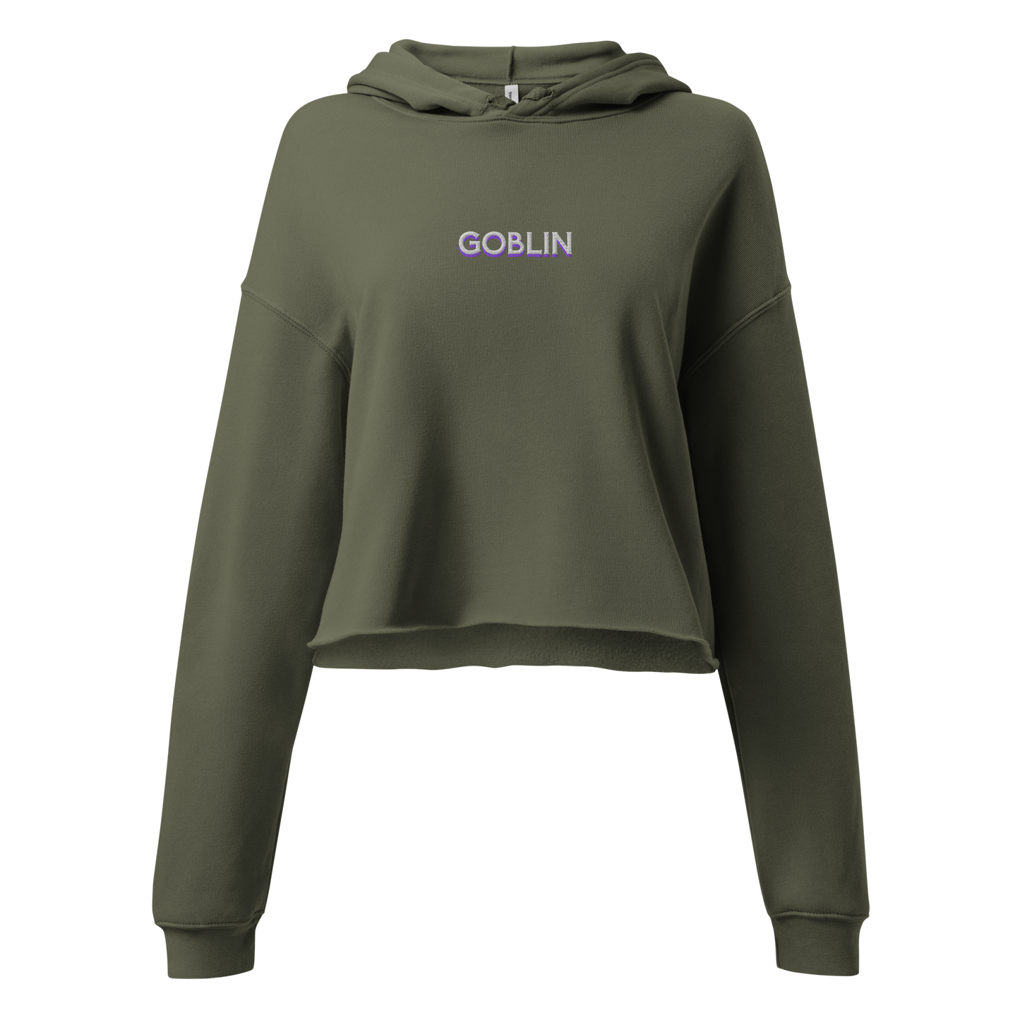GOBLIN CROP HOODIE